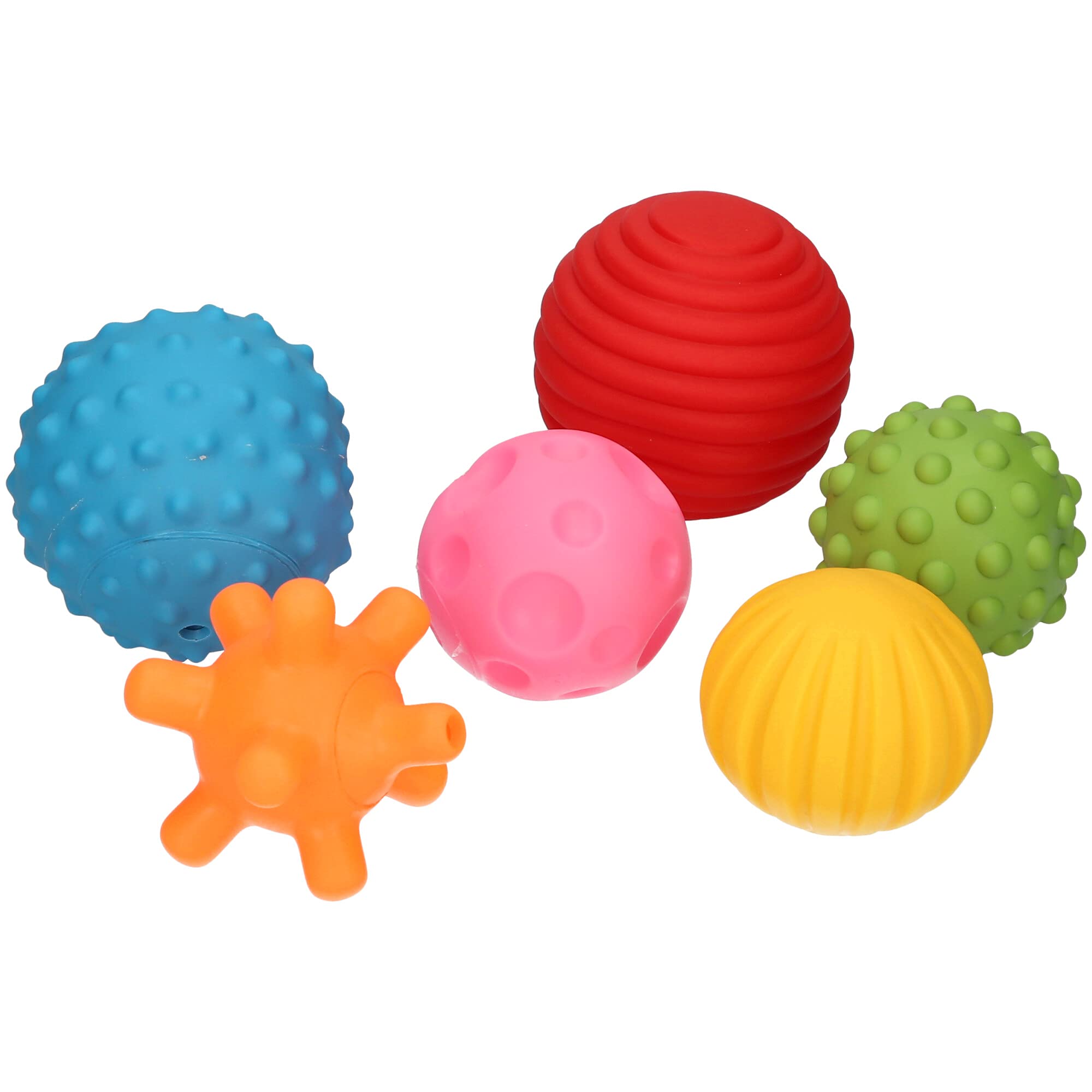 My First Baby Multi Textured Sensory Soft Balls - 6 Different Textures for Tactile Development 7