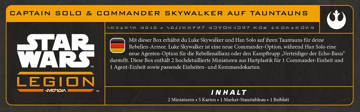 Star Wars: Legion - Captain Solo & Commander Skywalker on Tauntauns Expansion | Standard Edition | Asmodee 2