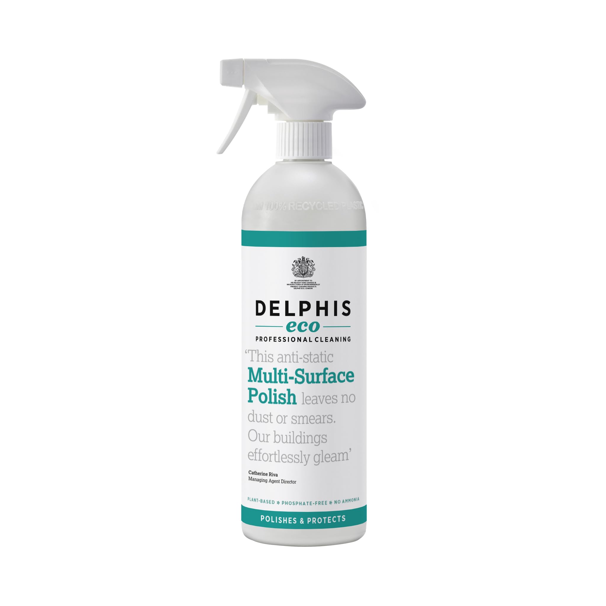 DELPHISECO Multi Surface Polish Spray - Anti Static & Streak Free | 700ml 1