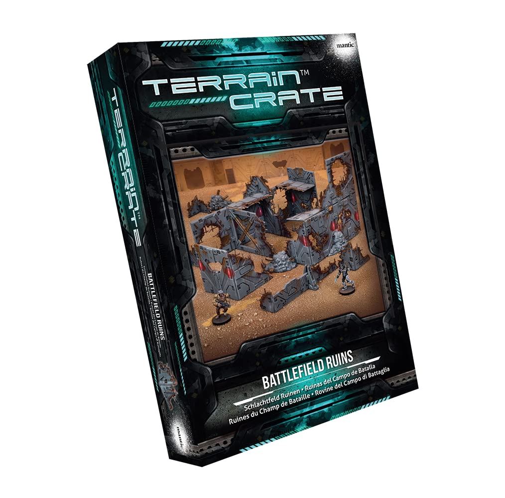 Mantic Battlefield Ruins Modular Hard Plastic Scenery Set
