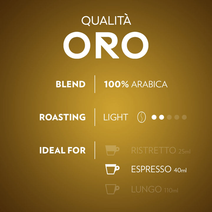 Lavazza Variety Pack - 100 Aluminium Capsules Compatible with Nespresso Original Machines