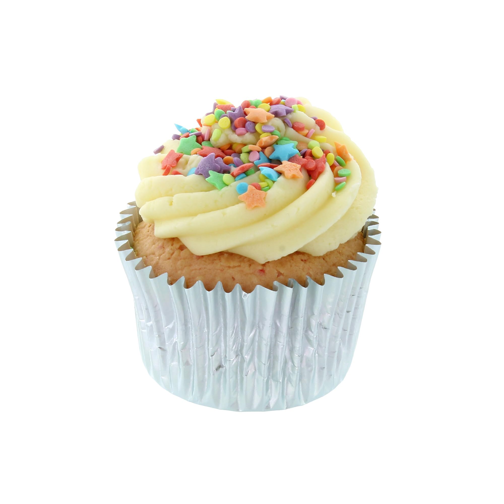 Baked with Love Confetti Bright Sprinkles - Multi-Coloured Sugar Shapes | 85g Resealable Bottle 5