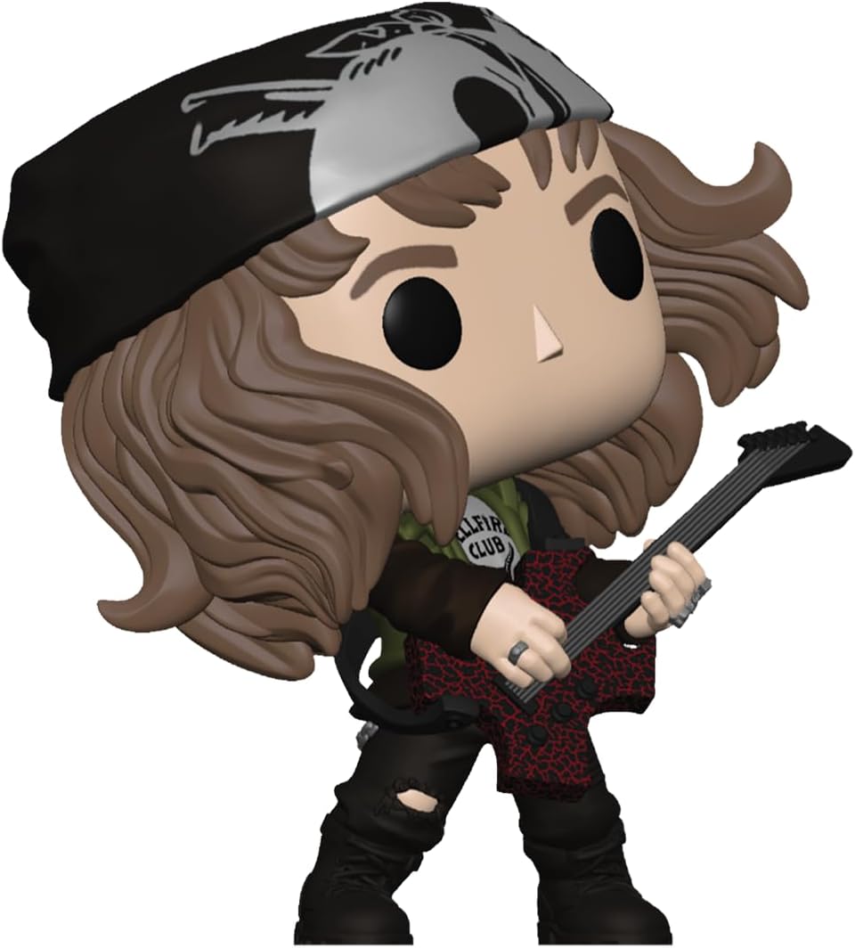 Funko Pop! TV Stranger Things - Eddie Munson with Guitar Vinyl Figure (72138) 2