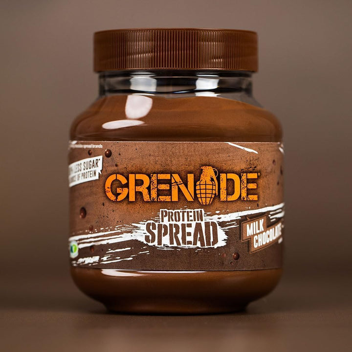 Grenade Milk Chocolate Protein Spread 360g - High Protein, Low Sugar Chocolate Spread for Toast & Baking