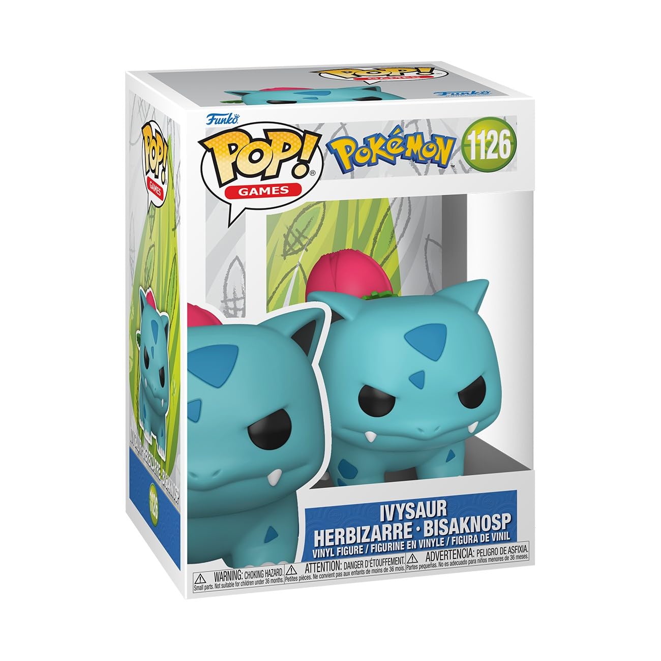 Funko Pop! Games Ivysaur Collectable Vinyl Figure 3.75 Inch Model 91664 1