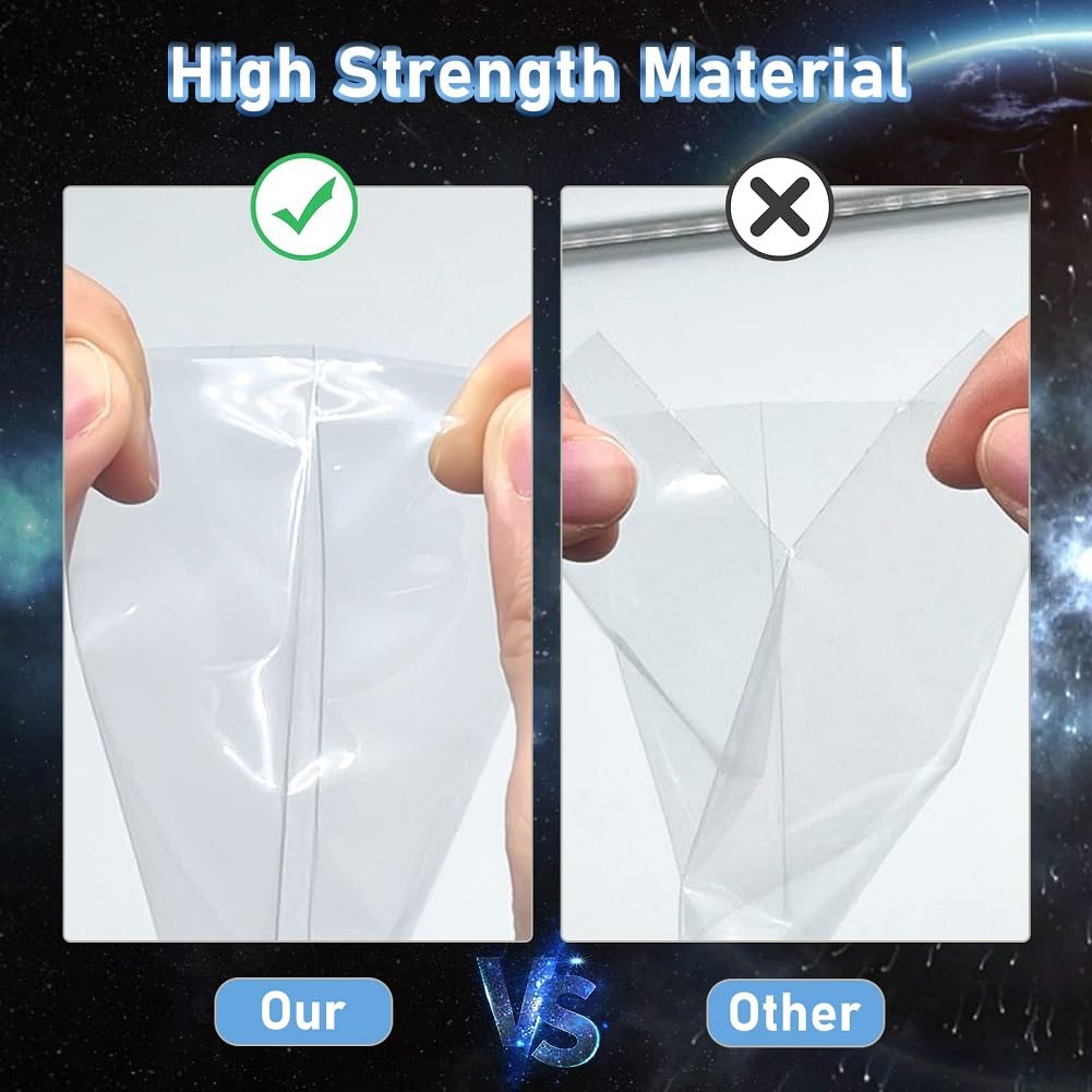 MOXYOY Pokemon Card Sleeves 100 Pack - Transparent Protective Sleeves for TCG Cards 3