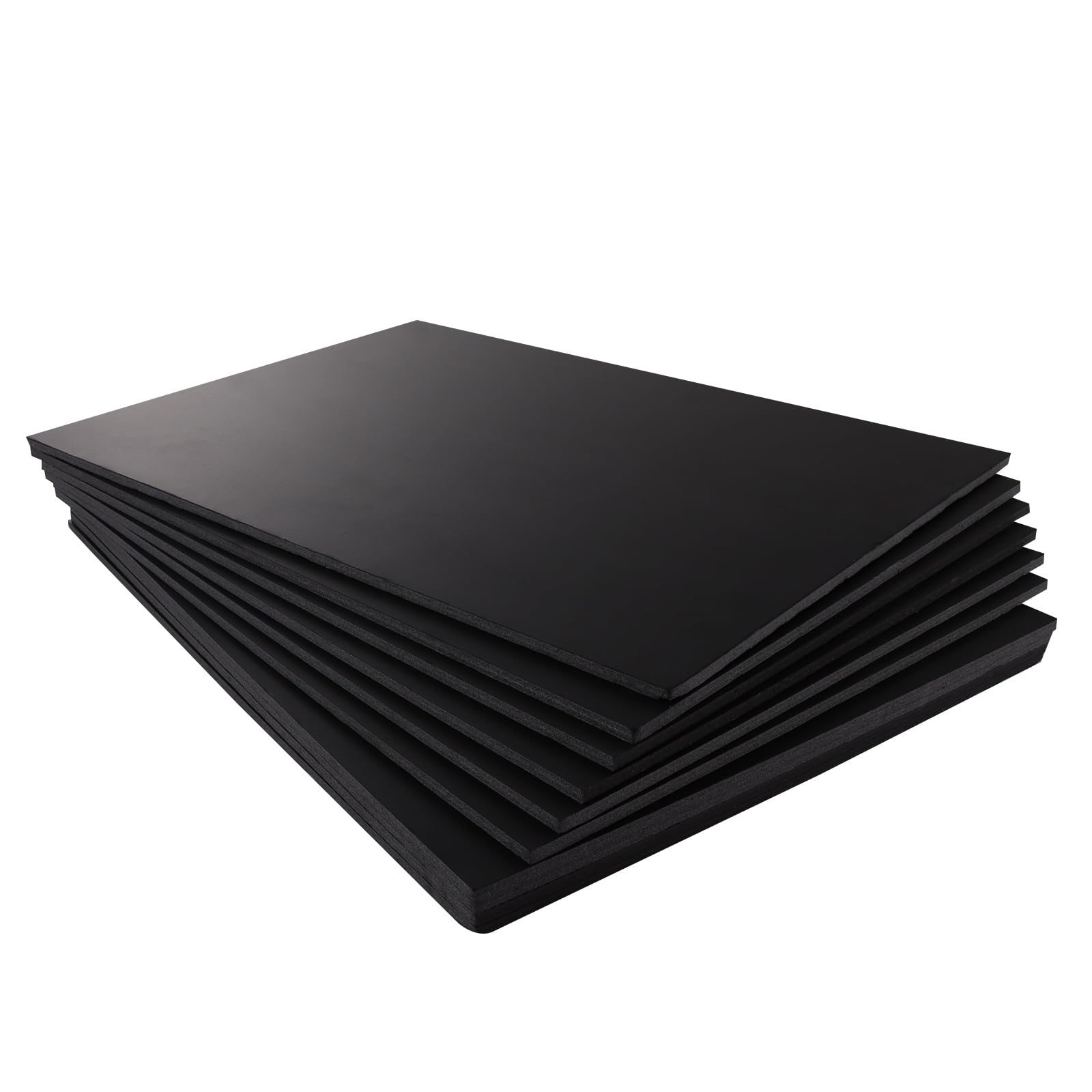 ASelected Foam Boards - 10 Pack A2 Size 5mm Thick Black Polystyrene for Sign Making & Crafts