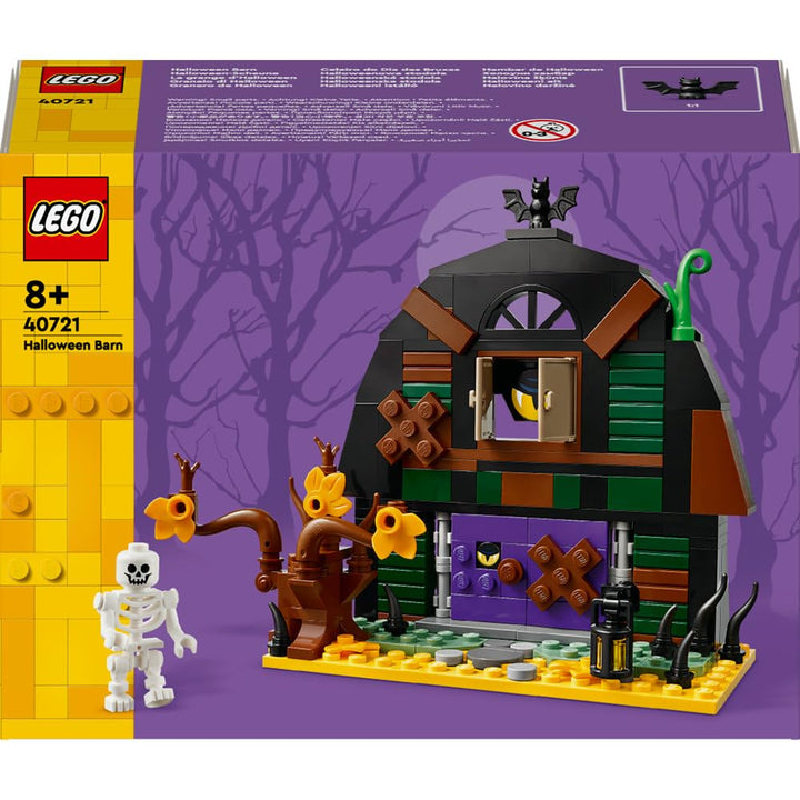 LEGO Halloween Barn - Play & Display Toy with a Skeleton Minifigure and Spo