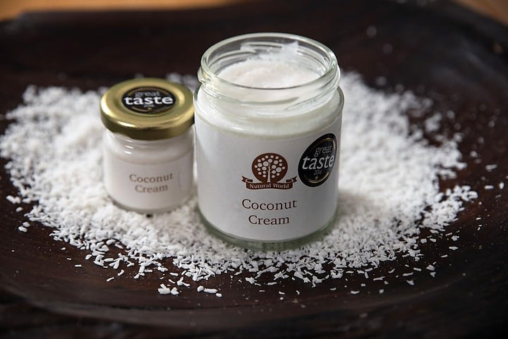 Nutural World Coconut Cream (170g) - 100% Pure, No Additives, Great Taste Award Winner