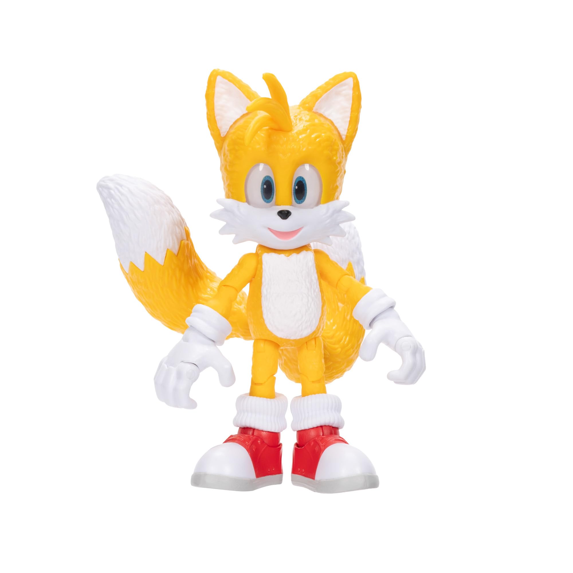 Sonic The Hedgehog Jakks Pacific Sonic 3 Movie Tails Action Figure | Highly Articulated | Ages 3+ 1