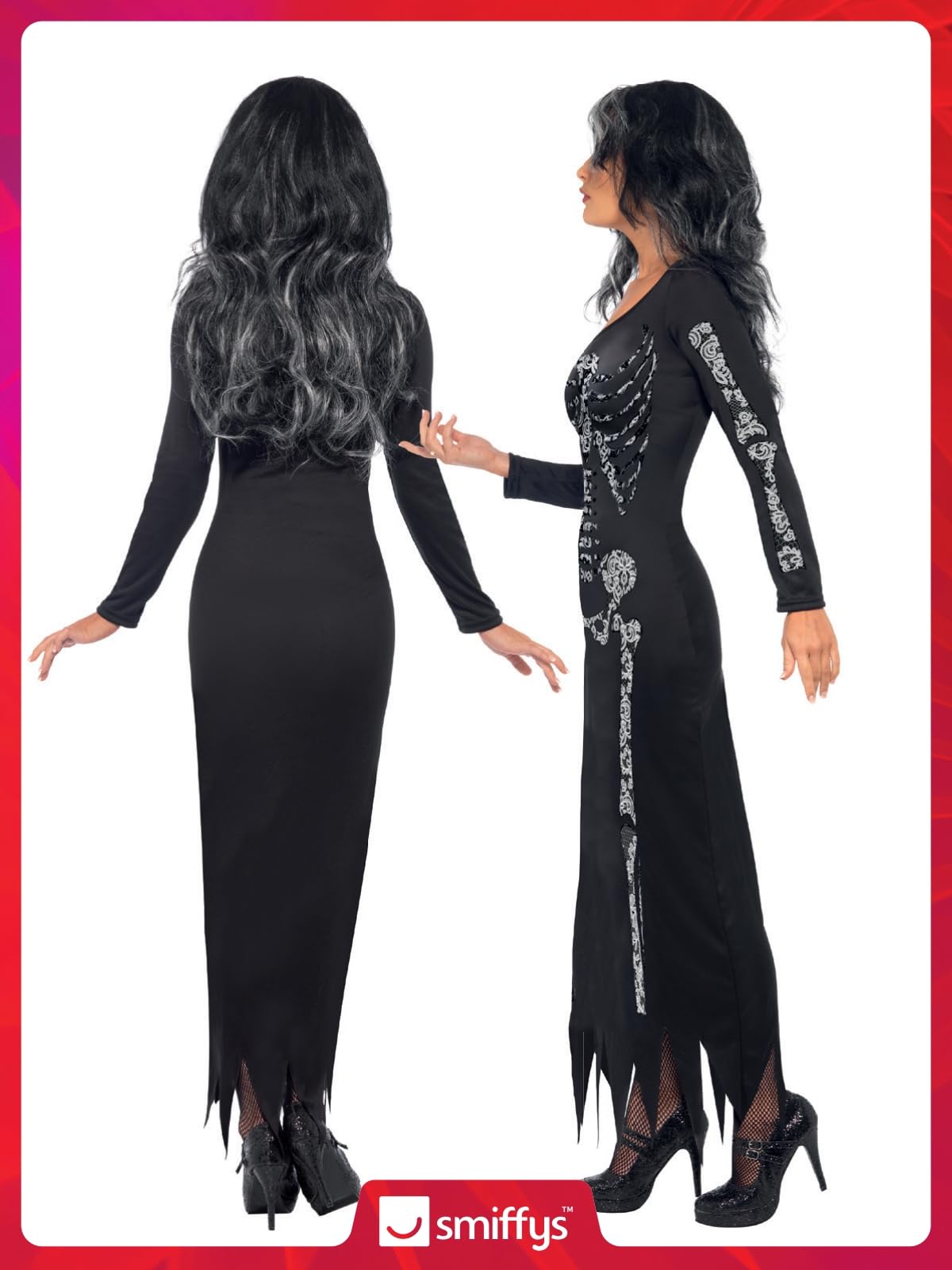 Smiffys Skeleton Costume - Women's Size 12-14 7