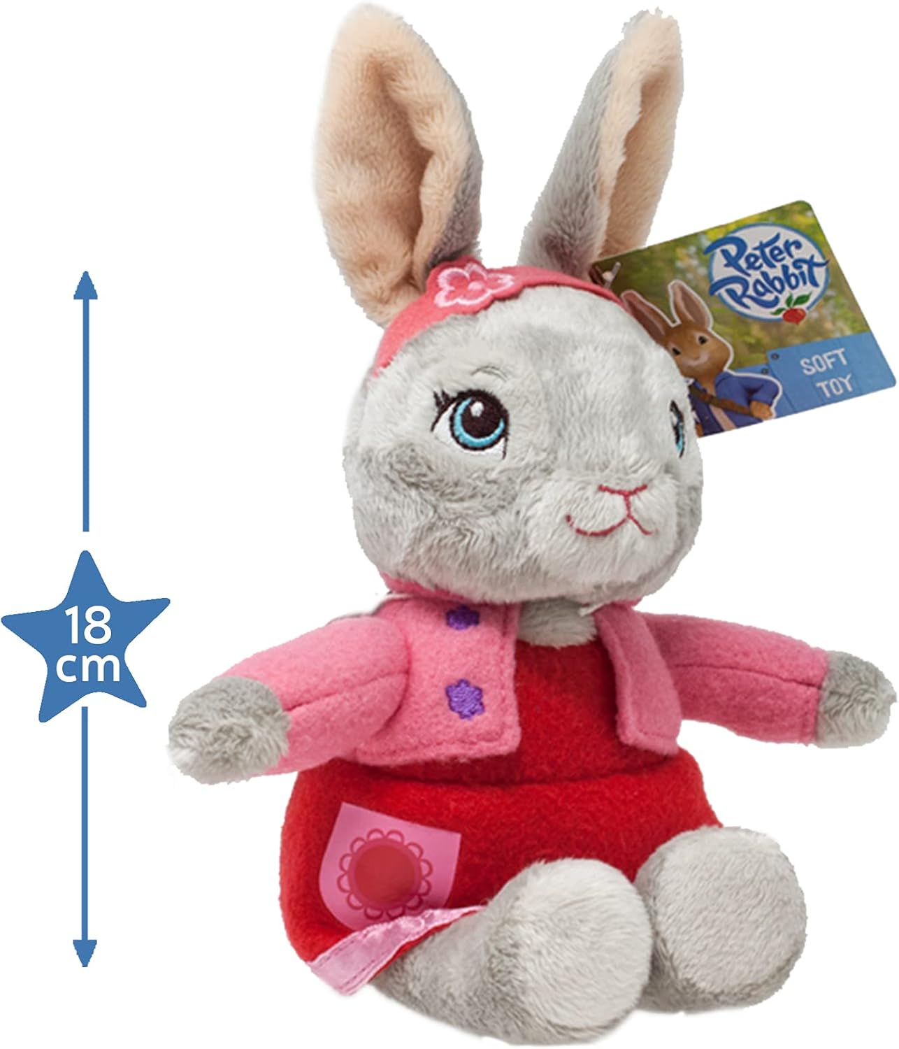 Rainbow Designs PO1570 Official Beatrix Potter Lily Bobtail Soft Peter Rabbit Cuddly Toys Plush Teddy Bear for Toddlers and Babies 2
