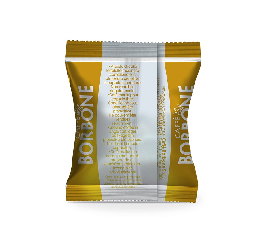 CAFFÈ BORBONE Respresso Gold Coffee Blend - 100 Capsules | Nespresso Compatible 8