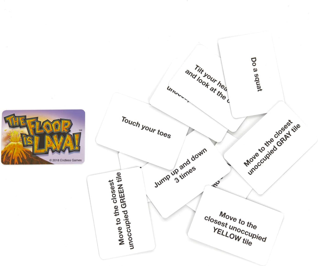 Goliath Games Floor is Lava! Interactive Board Game for Kids and Adults