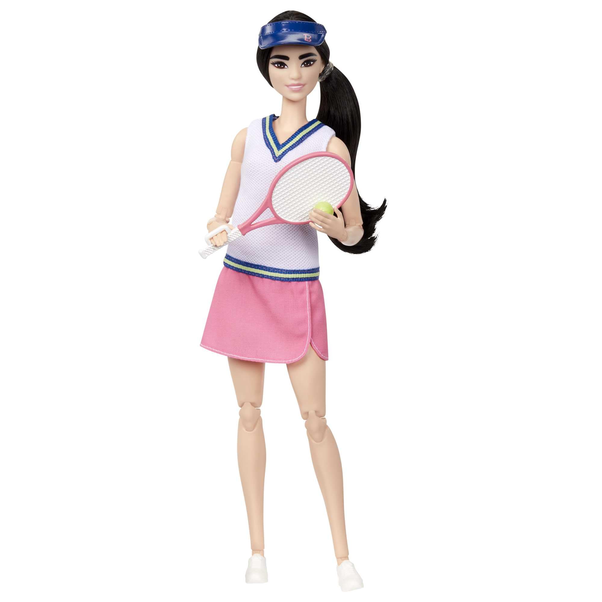 Barbie Career Tennis Player Doll with Racket & Ball - 22-Joint Articulated Playset for Kids 2