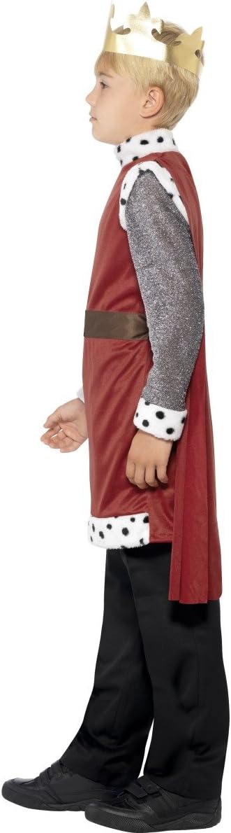 Smiffys King Arthur Costume - Ages 4-6 (44079S)