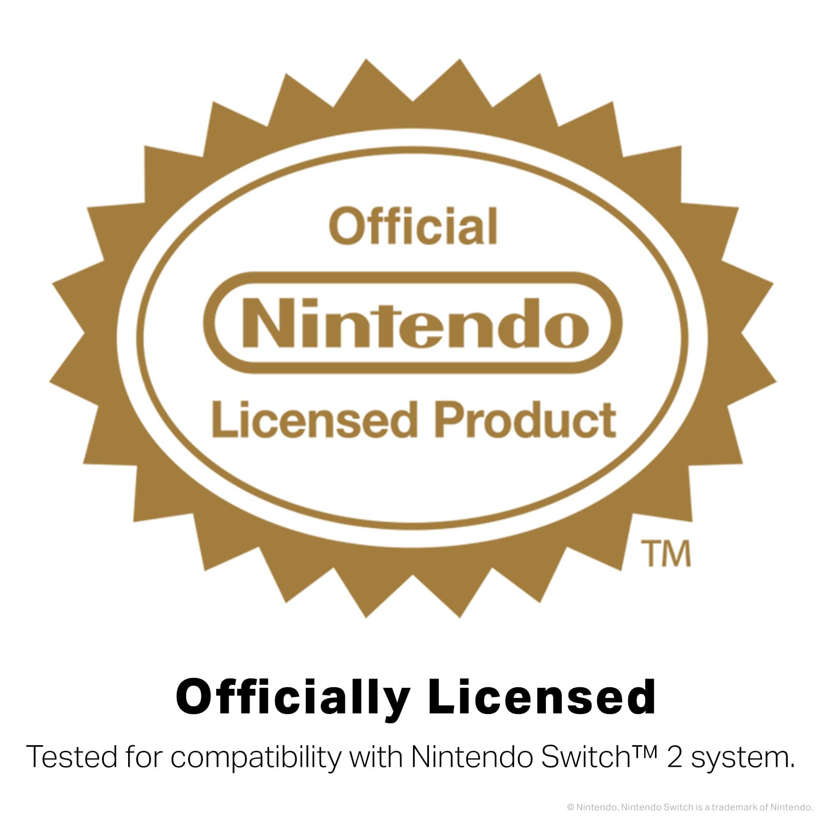 PowerA Protection Case for Nintendo Switch 2 - Black | Officially Licensed | Stores 9 Games 8