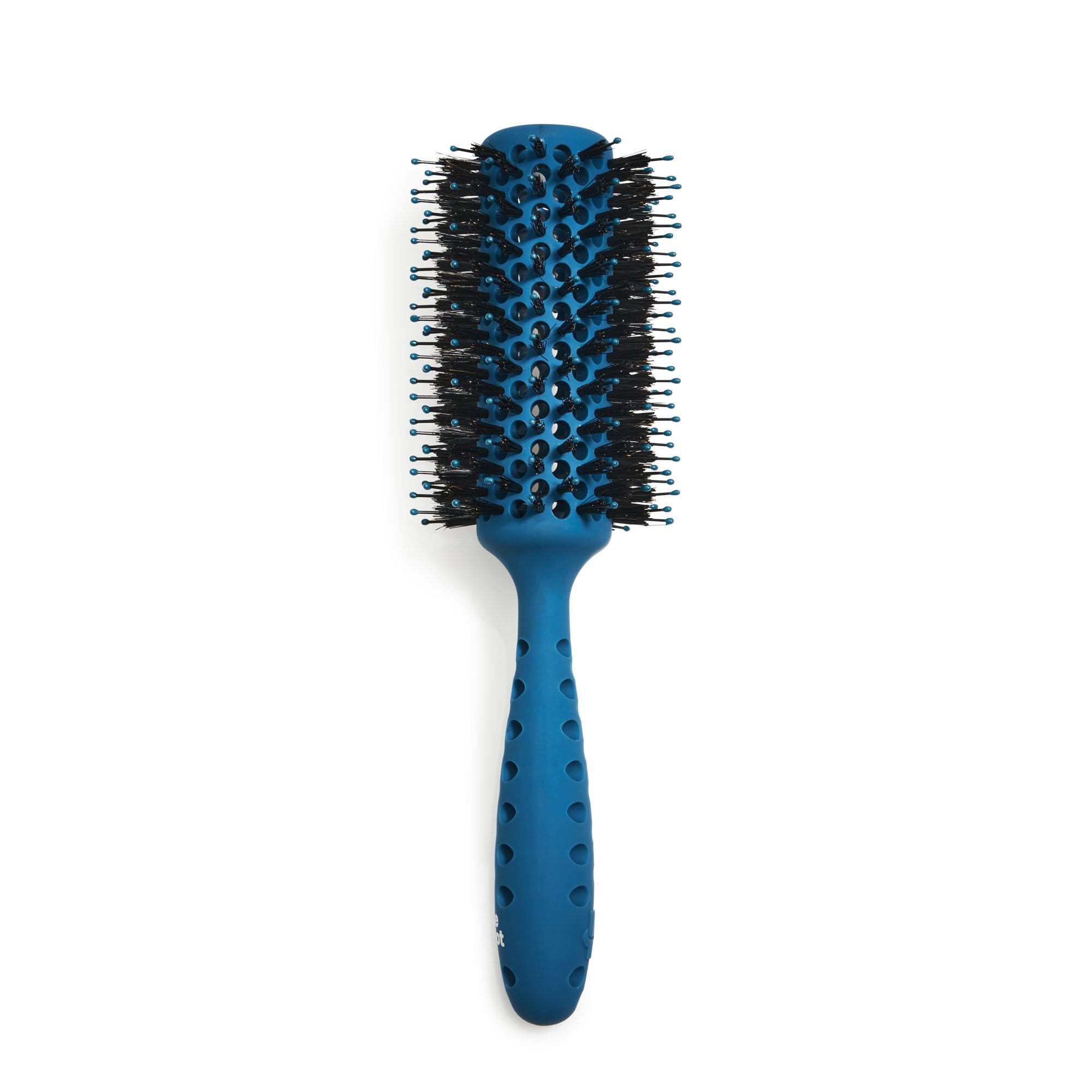 THE KNOT DR. Round Hair Brush - Thermal Barrel for Blow Drying | FLEXALIT Bristles | Blue 6
