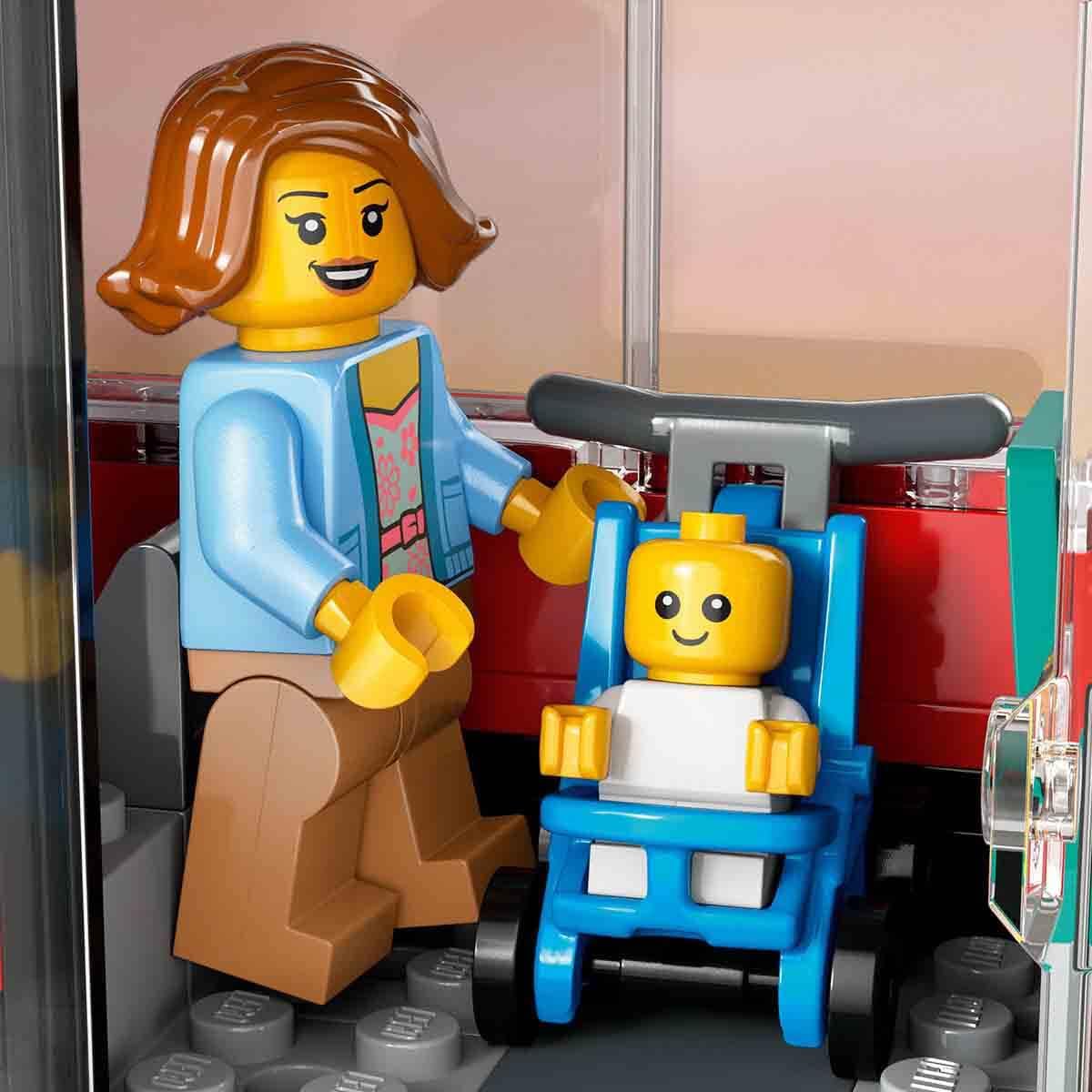 LEGO City Red Double-Decker Sightseeing Bus - Building Set for Ages 7+ 10