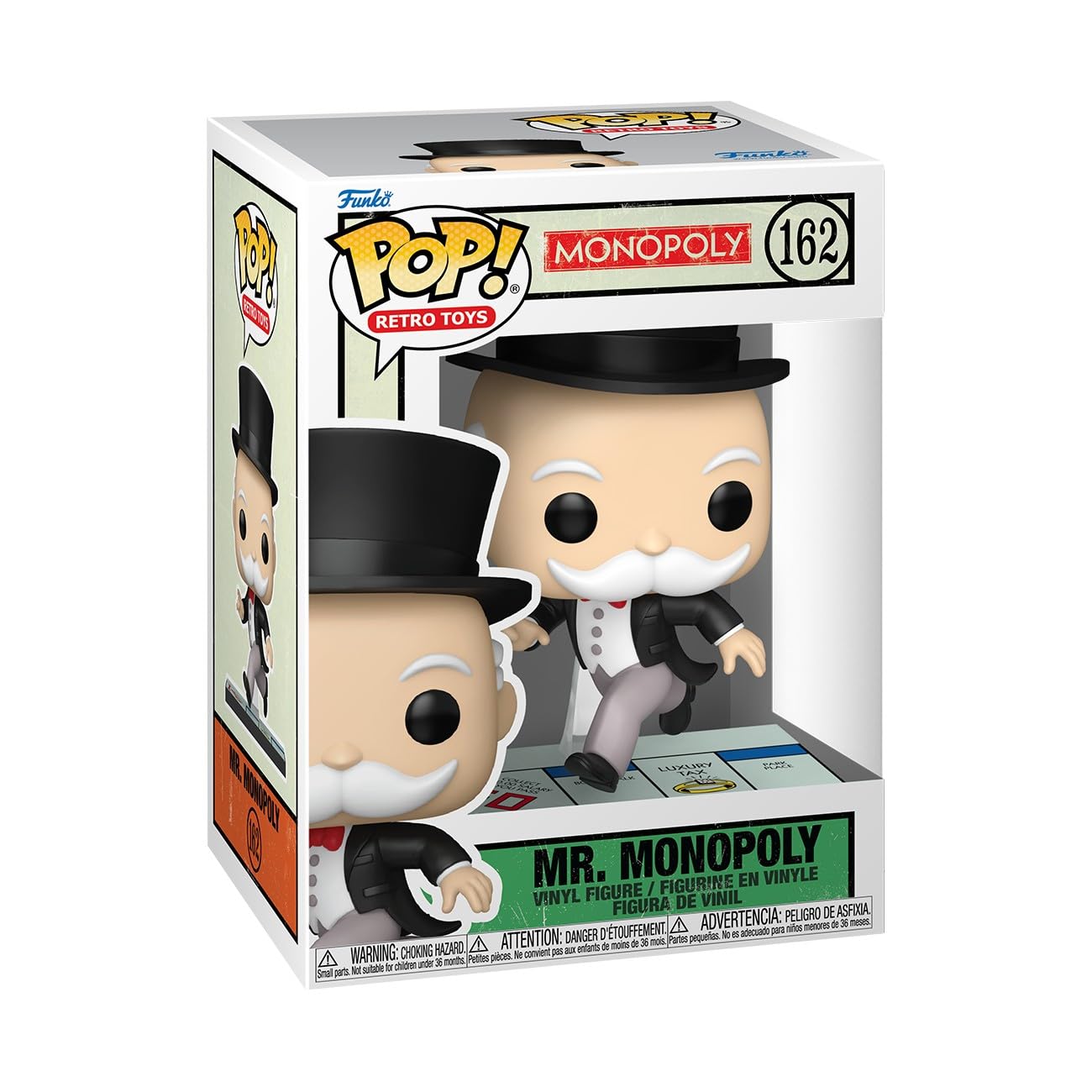Funko Pop! Vinyl: Mr. Monopoly - (Pass Go) - Hasbro, Inc 1