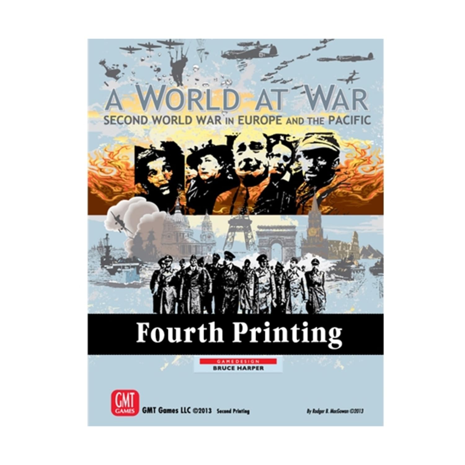 GMT Games A World at War: Second World War in Europe and The Pacific Board Game | 1-8 Players | ~6 Hours
