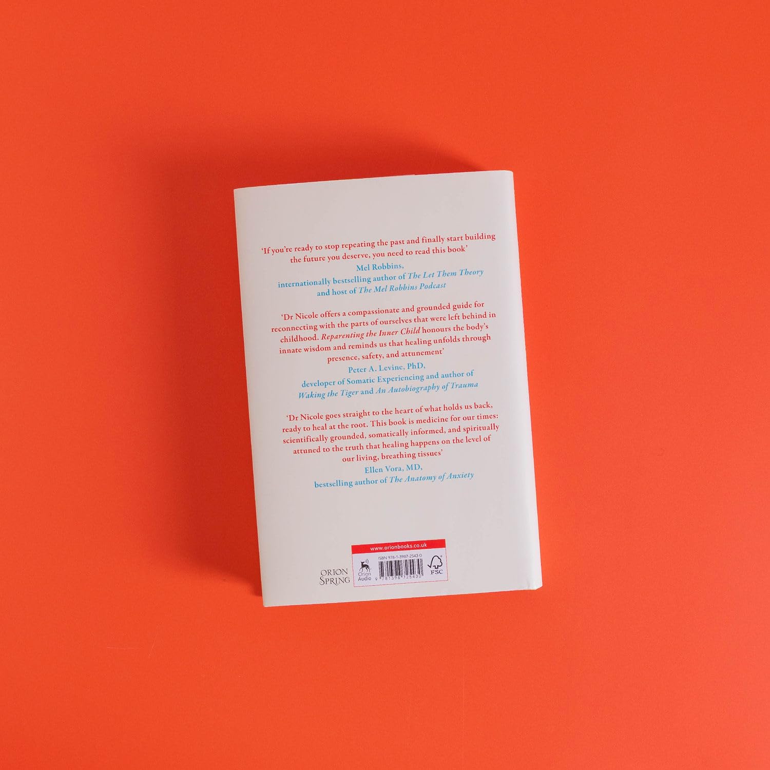 Dr. Nicole LePera Reparenting the Inner Child - Child Development Book | Hardcover 3