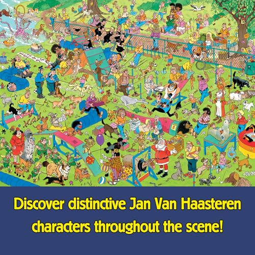 Jan van Haasteren Dog Parkour - 1000 Piece Adult Jigsaw Puzzle 6