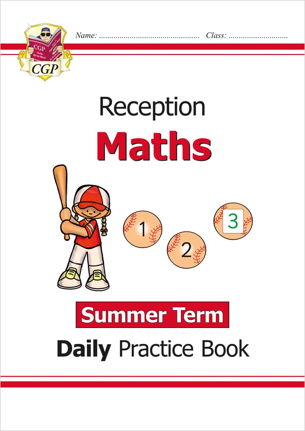 CGP Reception Maths Daily Practice Book - Summer Term | Ages 4-5 | Paperback