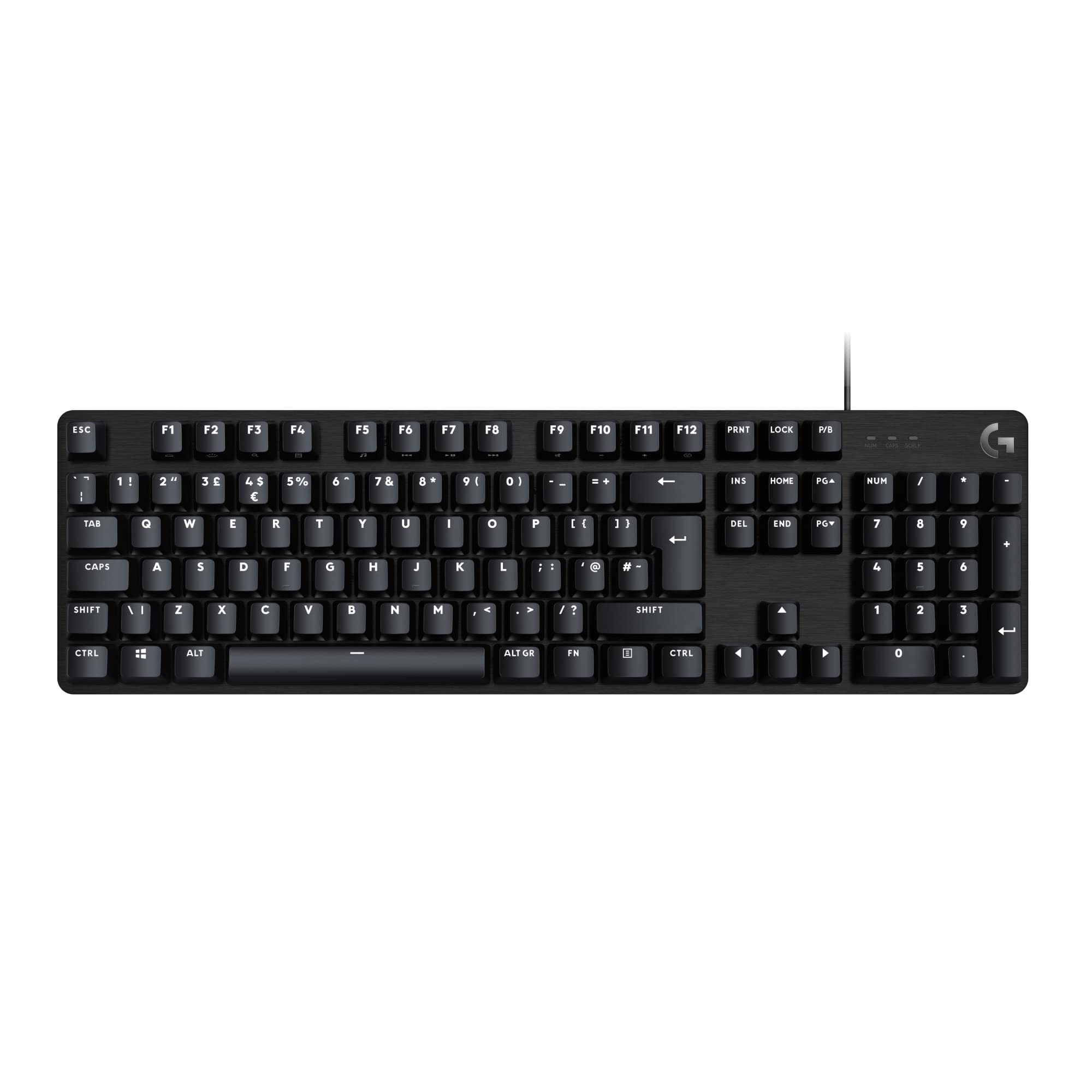 Logitech G G413 SE Full-Size Mechanical Gaming Keyboard - Tactile Switches | PBT Keycaps | White LED 1