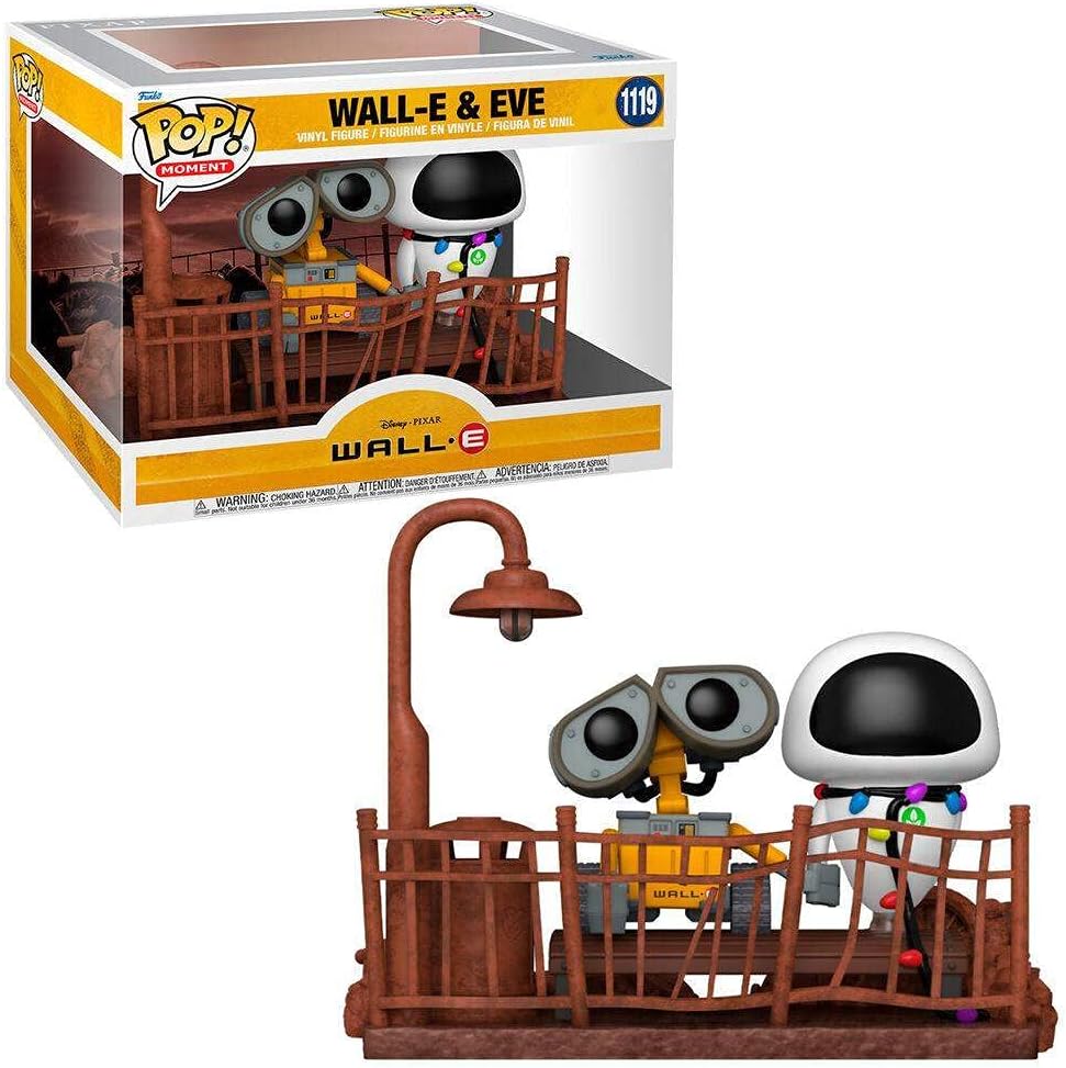 Funko Pop! Moments - Wall-E & Eve Vinyl Figure (57653) 2