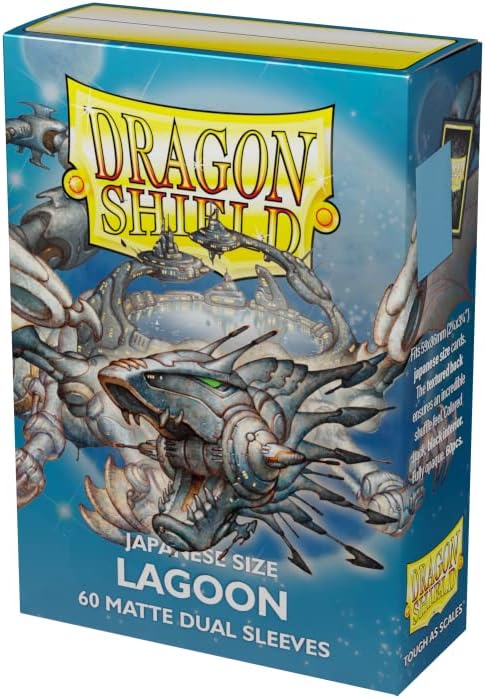 Dragon Shield Dual Matte Japanese Sleeves (60-Pack) - Lagoon 1