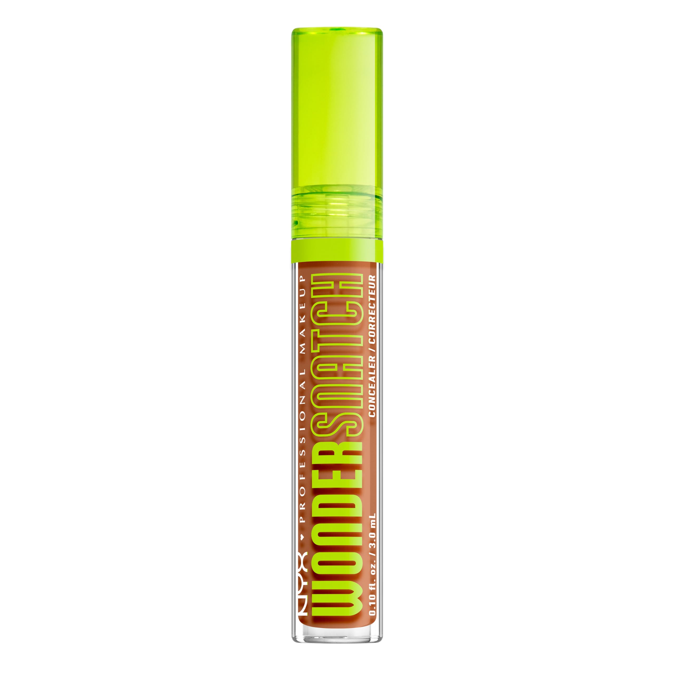 NYX PROFESSIONAL MAKEUP Wonder Snatch Concealer - Liquid, Waterproof Wear, 24h Hydration | Cafe | 3 ml 1