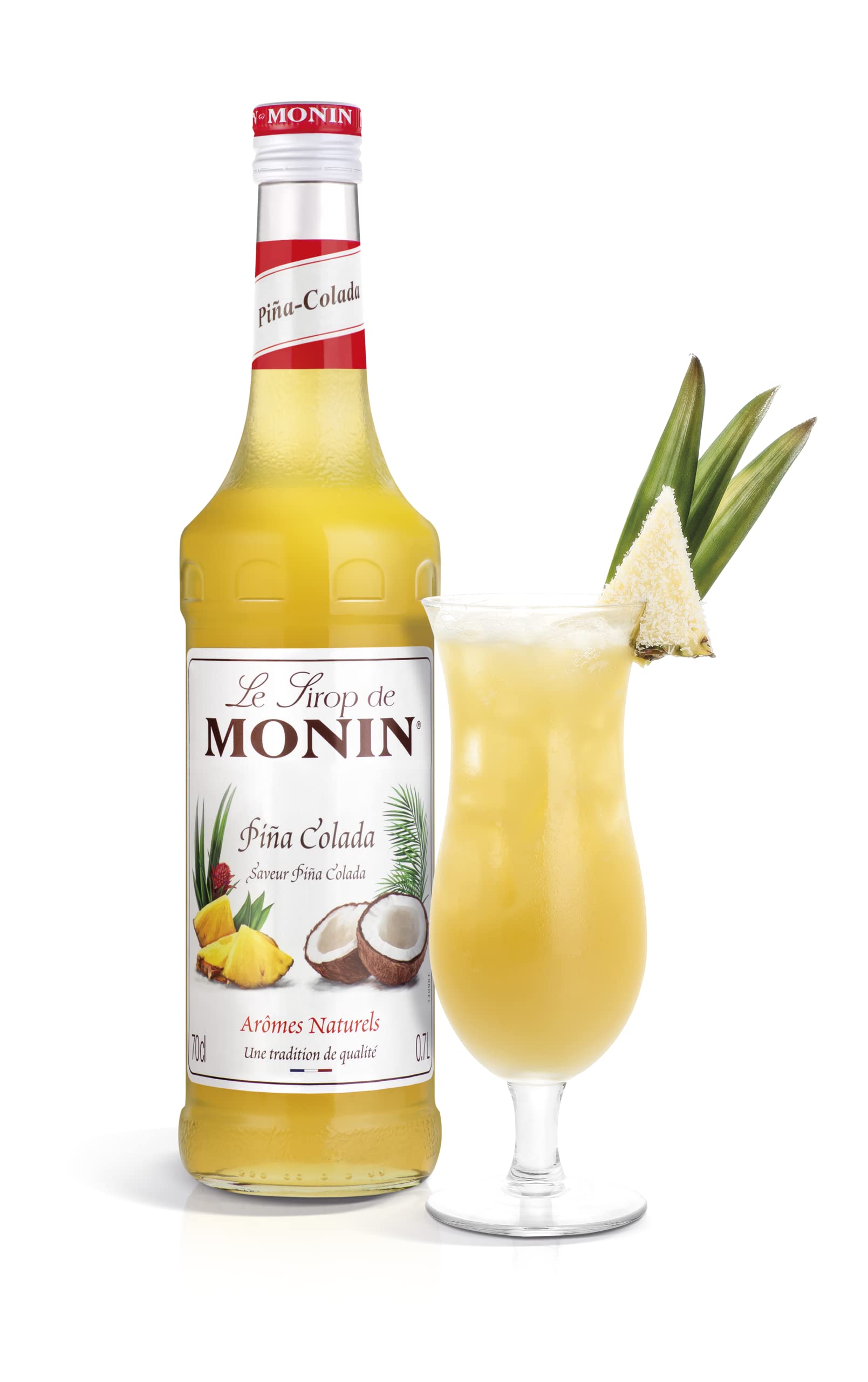 Monin Pina Colada Sirup 700ml Glasflasche 4