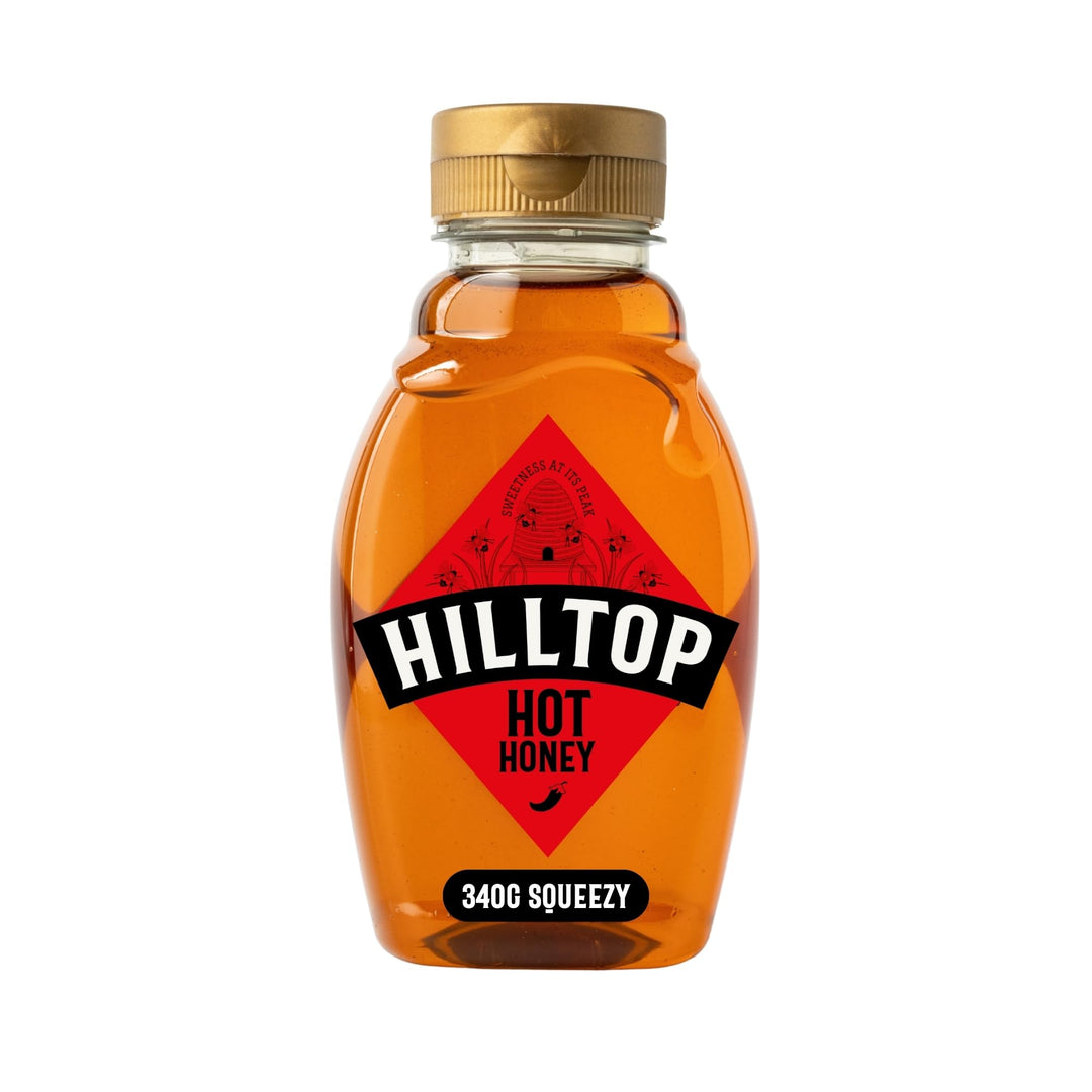 Hilltop Honey - Hot Honey - Squeezy Bottle - 340g
