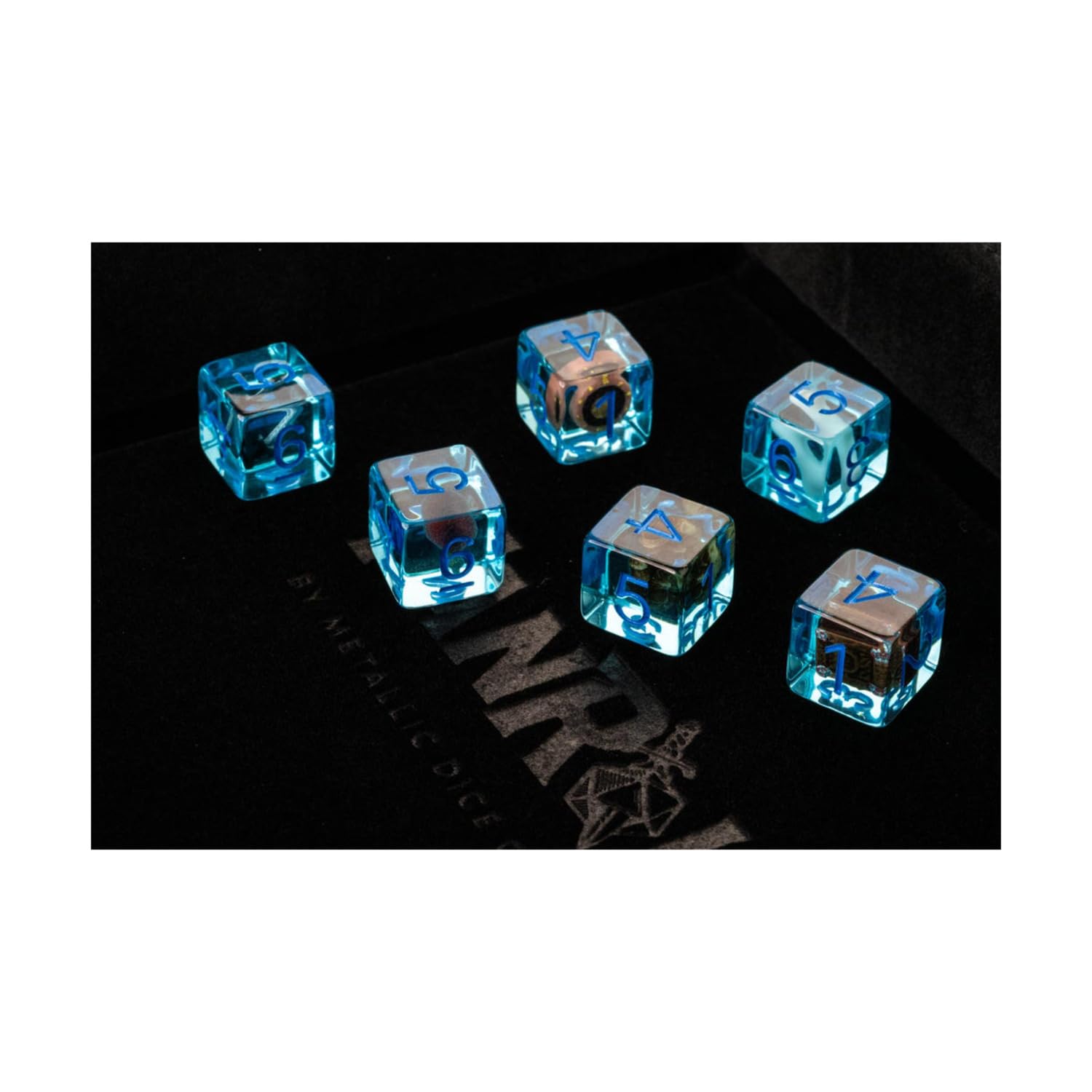 Fanroll Dungeons & Dragons Gelatinous Cube Polyhedral Dice Set 2