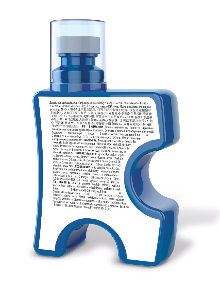 Clementoni Liquid Glue for Jigsaw Puzzles 200 ML with Sponge Applicator, Quick-Drying Formula 4