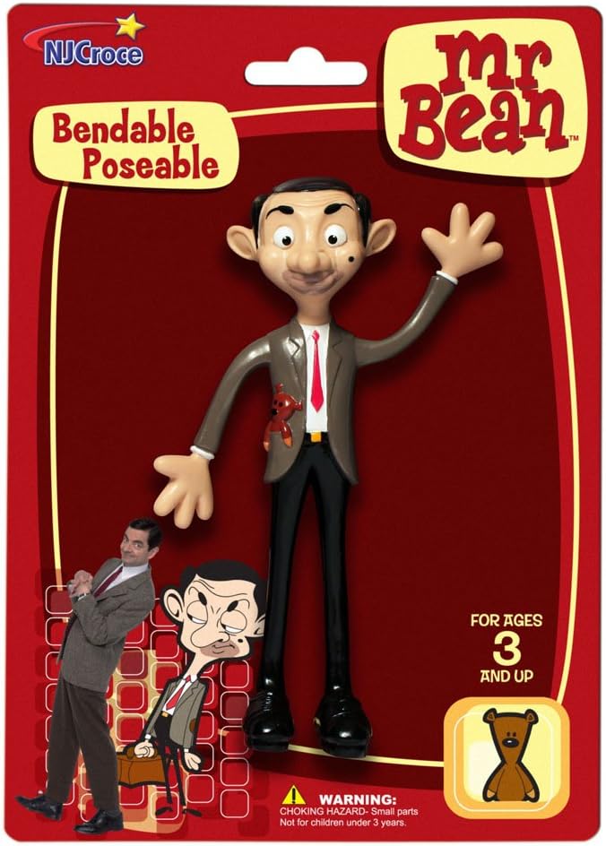 TY Mr Bean - Bendable Retro Action Figure for Kids 3+ 2
