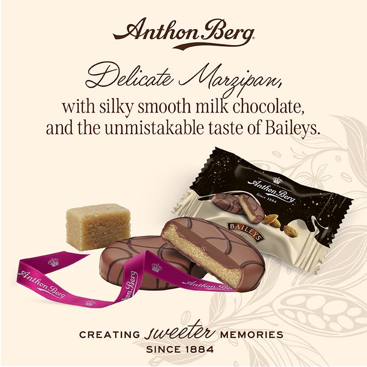 Anthon Berg Baileys Treats - Milk Chocolate Covered Marzipan with Baileys Flavor, 175g 3