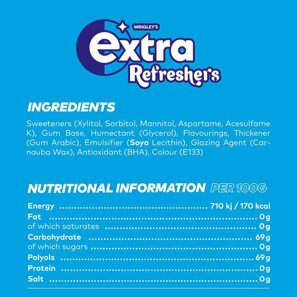 Extra - Strawberry Lemon Sugarfree Chewing Gum (30 Pieces) 7
