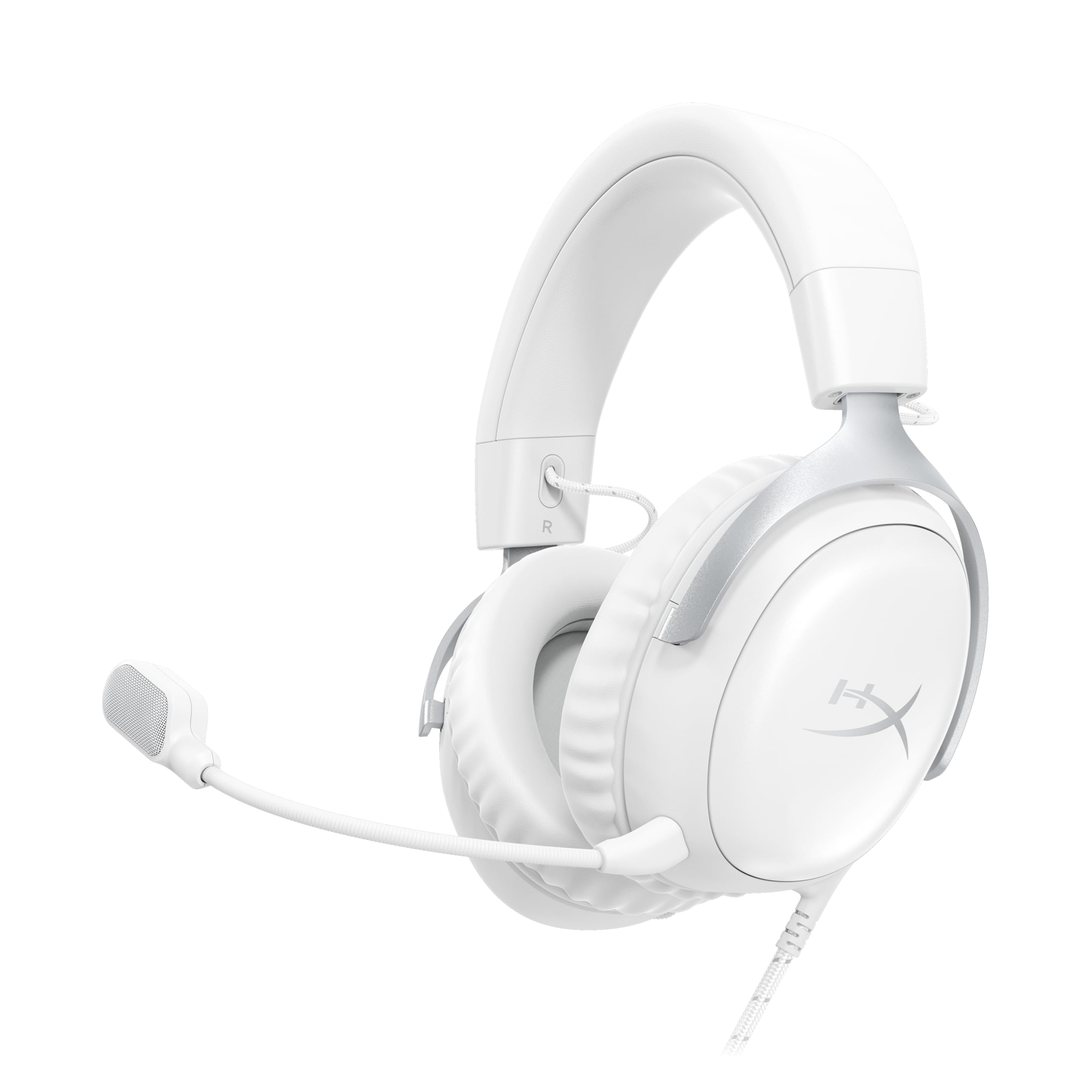 HyperX Cloud III – Wired Gaming Headset, PC, PS5, Xbox Series X|S, Angled 5 1
