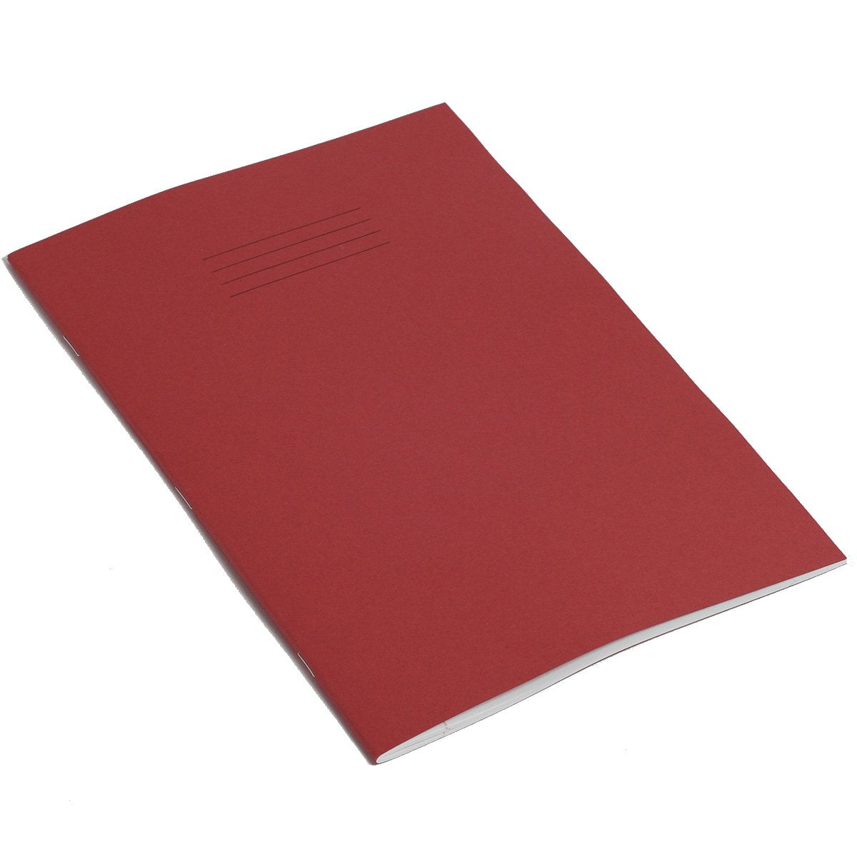 Rhino Composition Notebooks - A4, 64 Pages, 6mm Lined with Margin, Red, 10-Pack 4