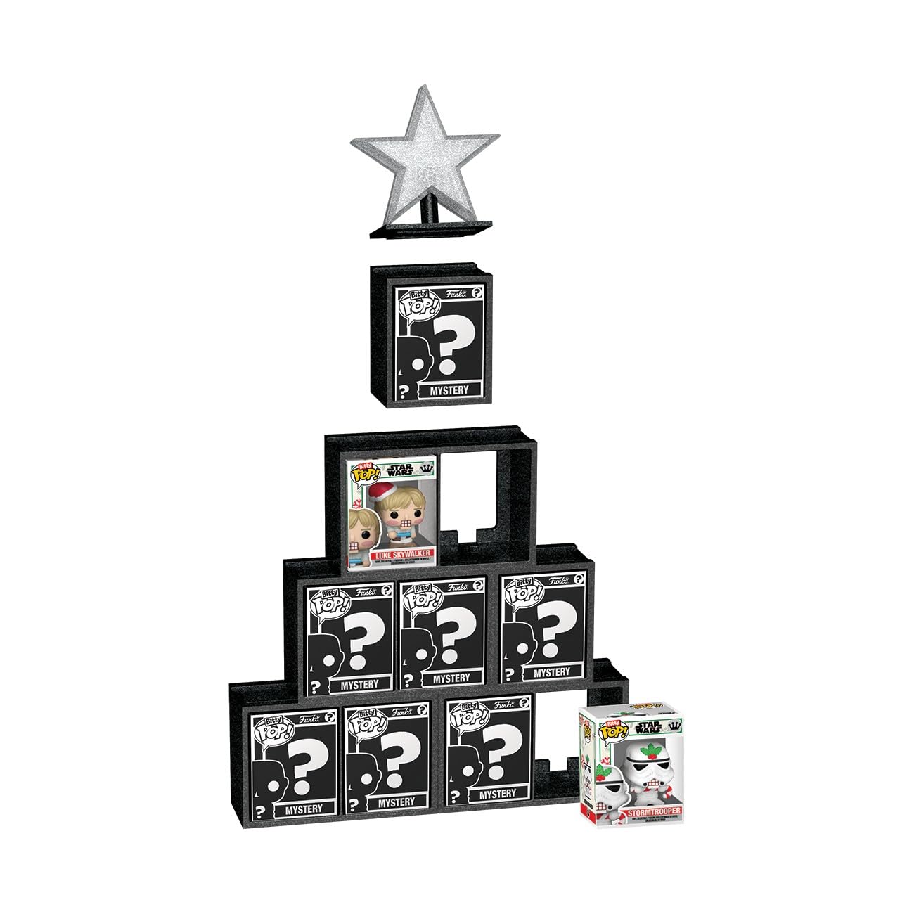 Funko Star Wars Bitty POP! Advent Calendar - 24 Day Countdown | Ages 3+ 5