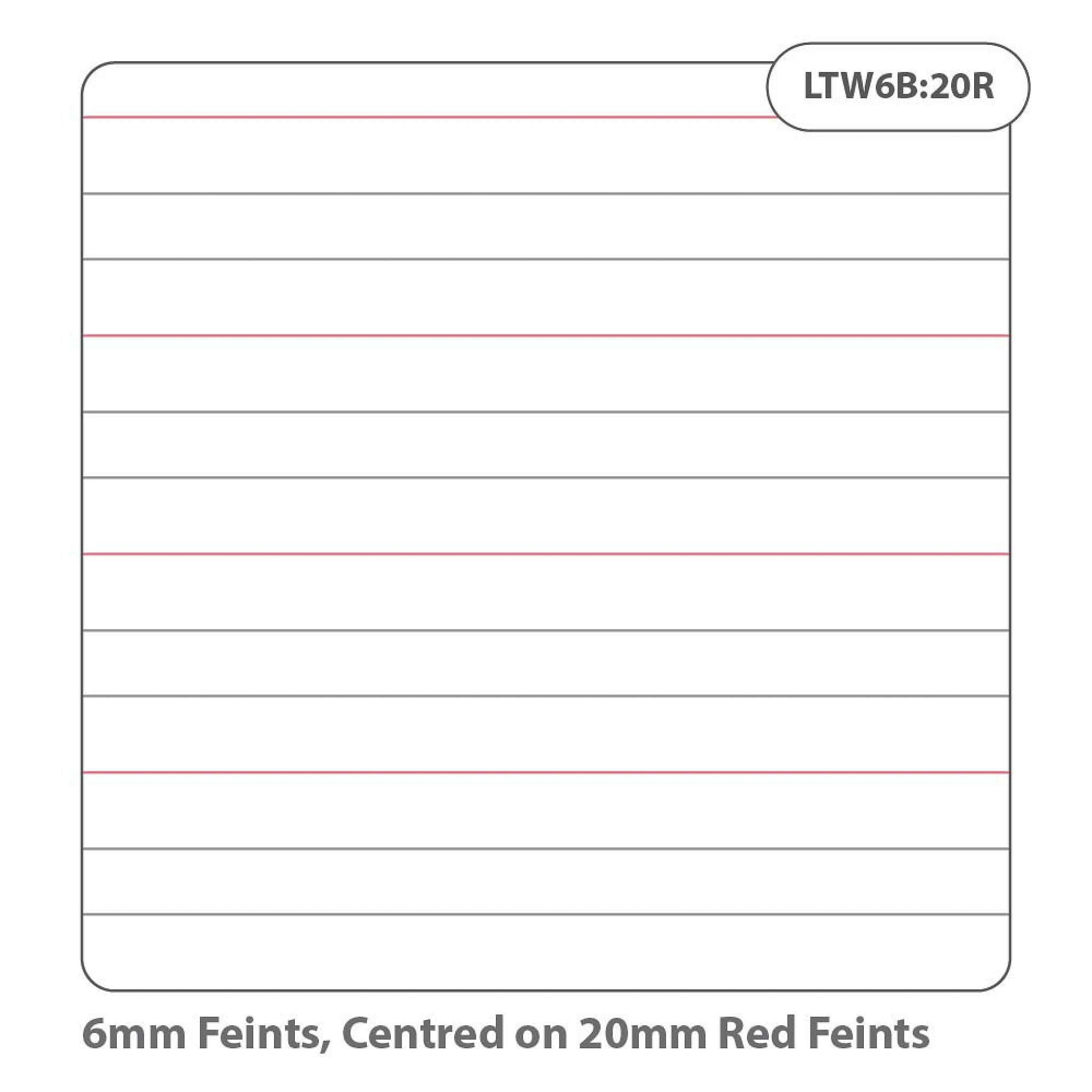 Rhino Handwriting Exercise Book - 6.5 x 8 in | 32 Pages | 6mm/20mm Ruling | Cardstock Cover 4
