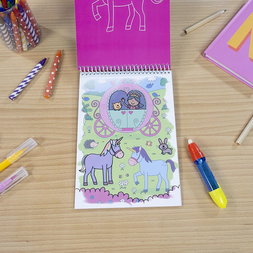 Galt Toys Water Magic Unicorns Colouring Book | Reusable Mess-Free Fun | Ages 3+ 2