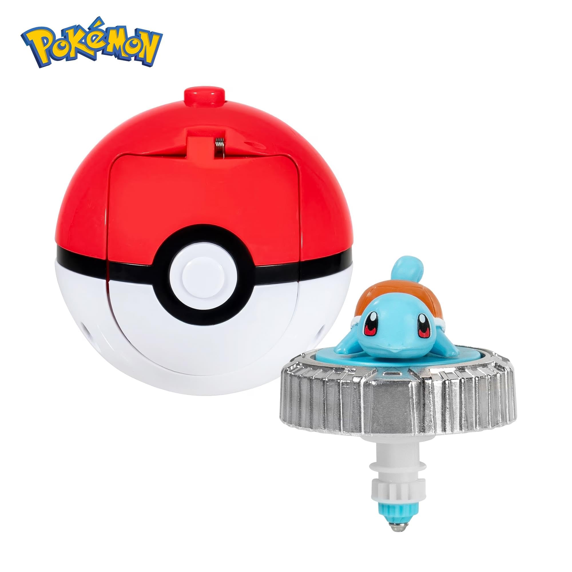 Pokémon Squirtle Battle Spinner Single-Pack Interactive Gaming Figure | Ages 4+ 3