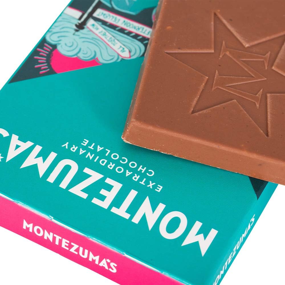 Montezuma - Happiness 35% Cocoa Milk Chocolate with Salted Caramelised Hazelnuts 90g 6
