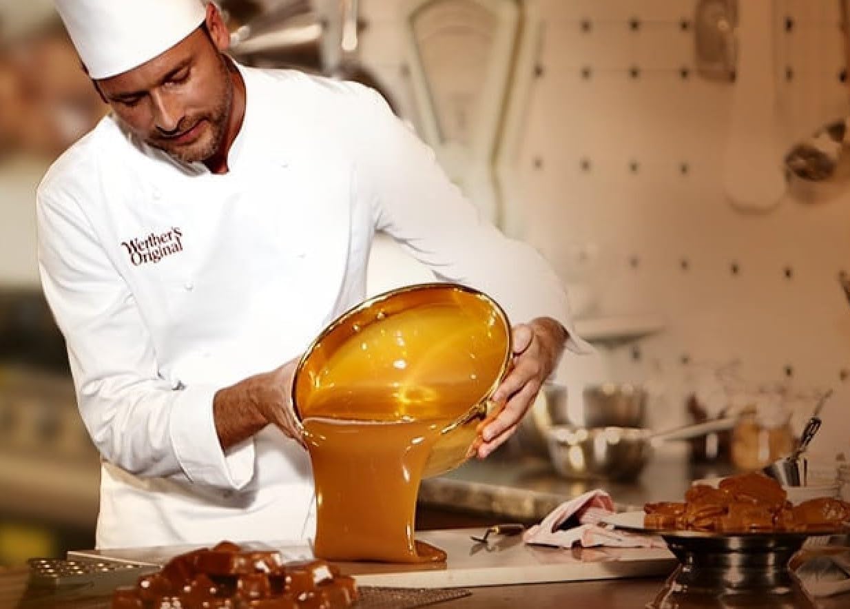 Werther's Original Sugar-Free Creamy Toffees, Gluten-Free Individually Wrapped Treats 4