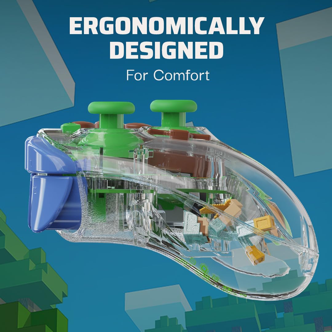 Minecraft Forest Biome - Nintendo Switch REALMz Wireless Controller 3