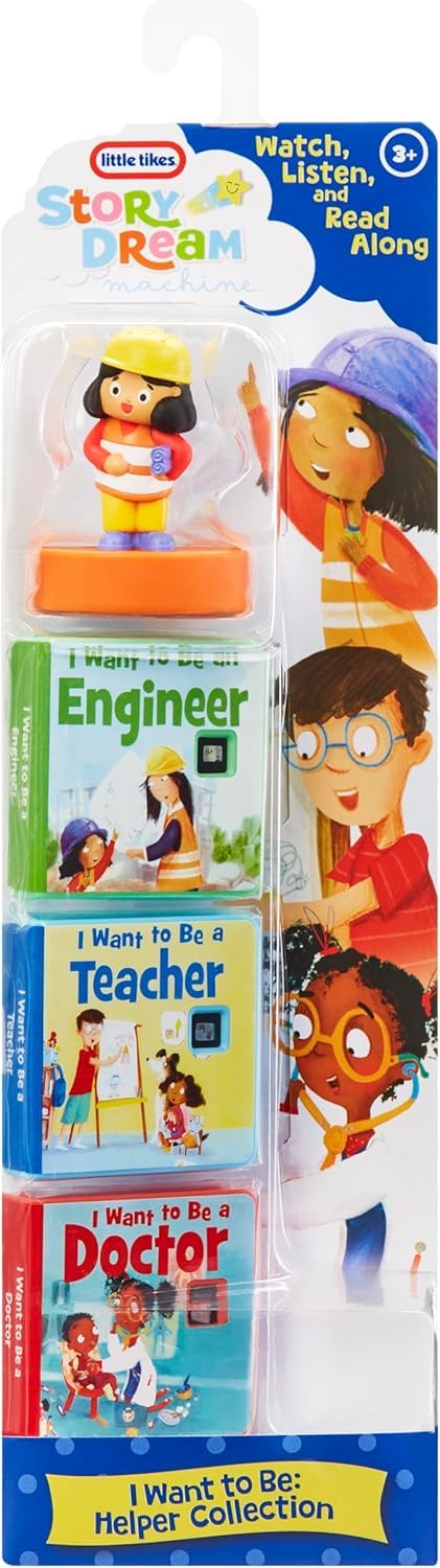 Little Tikes I Want to Be: Helper Collection for Story Dream Machine - 3 Stories, Ages 3+ 3