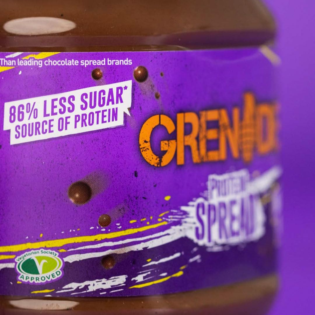 Grenade Hazel Nutter Protein Spread - 20% Protein | Low Sugar | 360 g Jar